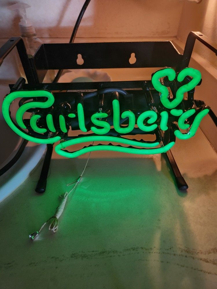 Carlsberg Beer Neon Sign