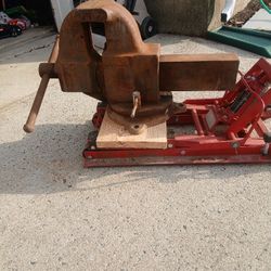 Vintage Ridgid 6in Bench Vise