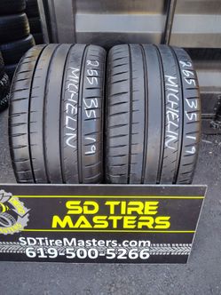 265/35/19 Michelin Pilot sport 4s