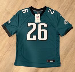 Saquon Barkley Philadelphia Eagles Nike Youth Team Game Jersey - Midnight Green