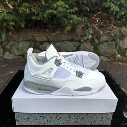 Jordan 4s white Oreo