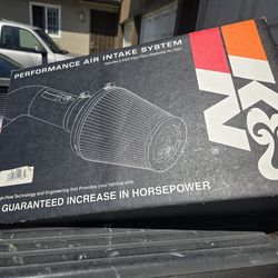 K&N high performance  engine air intake and air