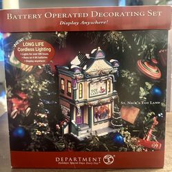 Department 56 - St. Nick’s Toy Land