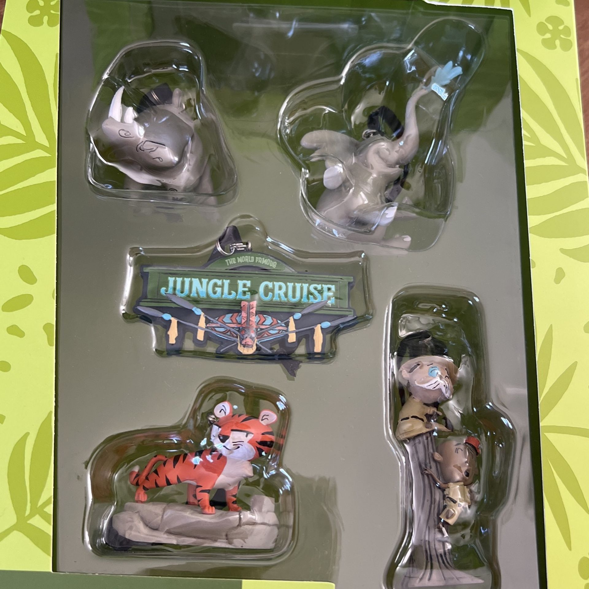 Disneys The Jungle Cruise Ornament Set