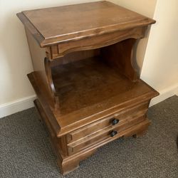 Solid Wood Nightstand