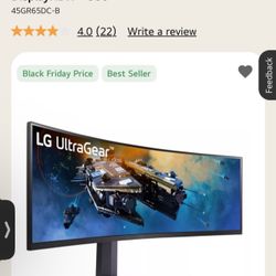 45in Curved Gaming Monitor 