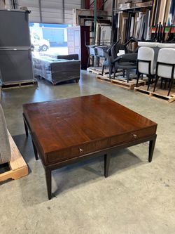 Bernhardt Haven Cocktail Coffee Table