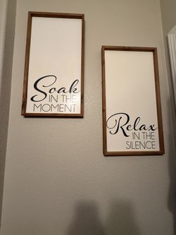 Bathroom frames