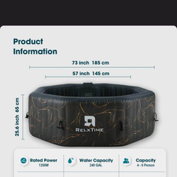 4-6 person inflatable hot tub ( 2 available) make an offer