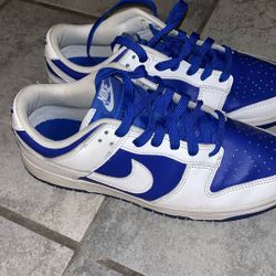 White And Blue Dunks And Pandas 