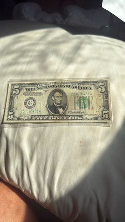 $5 misaligned 1934