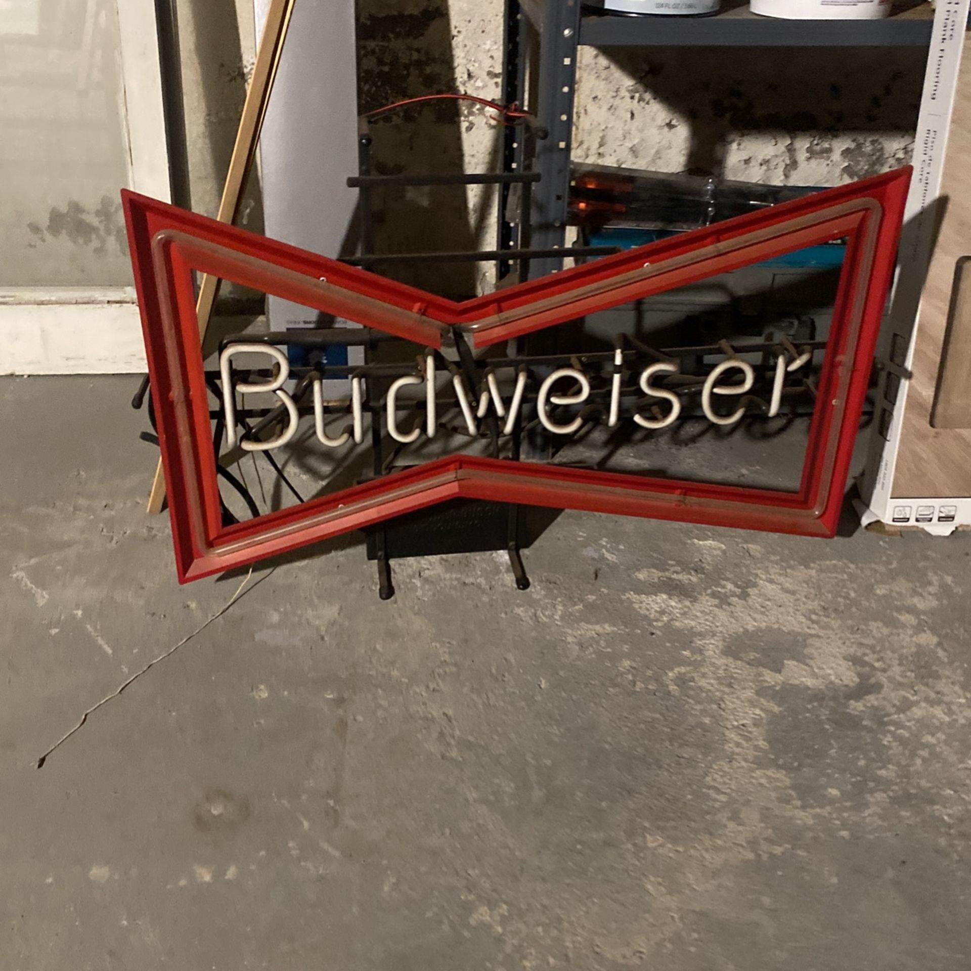 Original Budweiser Neon Light