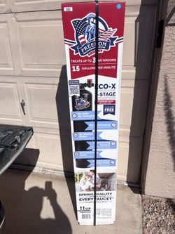 Freedom eco-x whole house water filtration system and softener
