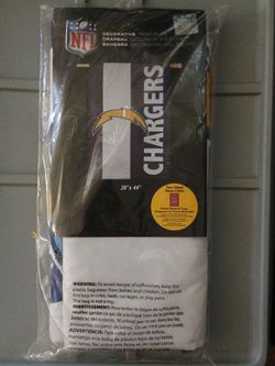 Football! Chargers Decorative Team Flag