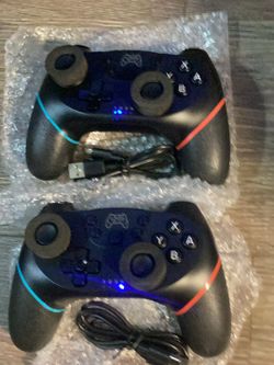 New Switch Controllers, 2 Pack Wireless Pro Controller for switch, switch 2 /lite/oledHall Effect Gaming Controller for PC/Android with