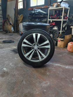 4 Set Of Mercedes Tires - Continental  19 Inch