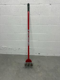 54.5 in. Long-Handled Rotary Hand Cultivator