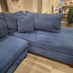 Sectional Couch ( Blue )