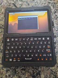 Pi Flux (Custom, Handmade, Cyberdeck, Hand-held PC)