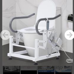 Electric Sit-to-Stand Lift Toilet Seat