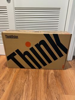 Lenovo ThinkVision 32” P32p-20 monitor Brand New in Box