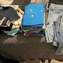 Boys New &(Used In New Condition!!..Shorts & Shirts Nikes, Gap,Size 8,9,10,12, $5 $7, $8, & $10 Each, Some Sold.. (Sweatpants Size 8..Polo, Gap, Etc. 