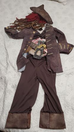 Toddler capitan Jack sparrow costume