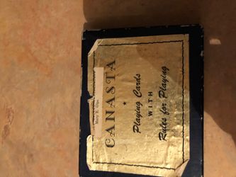 Vintage playing cards