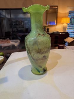 Vintage / Retro Green Vase