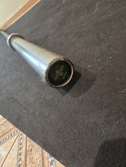 Rusty Xmark Lumberjack Bar 7ft 42lb Olympic Barbell--