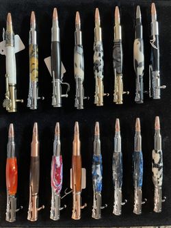 Custom Bolt Action Pens/Exotic Turns / Custom Pen / Ball-point Pen / Graduation Gift / Executive Style / Hand Turned / Awesome Gift