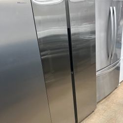 Stainless Steel Like New Refrigerator