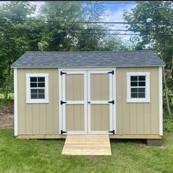 Shed Build On-site!