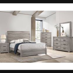 Bedroom Set 4pc Not Including Mattress And Box Spring