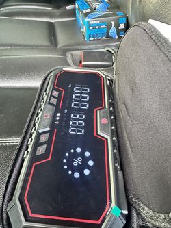 Portable Car Jumper 18000 Mha 160psi Tire Pomp With LED Lights
