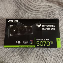ASUS 5070 Ti TUF GAMING 16gb GDDR7 graphics card