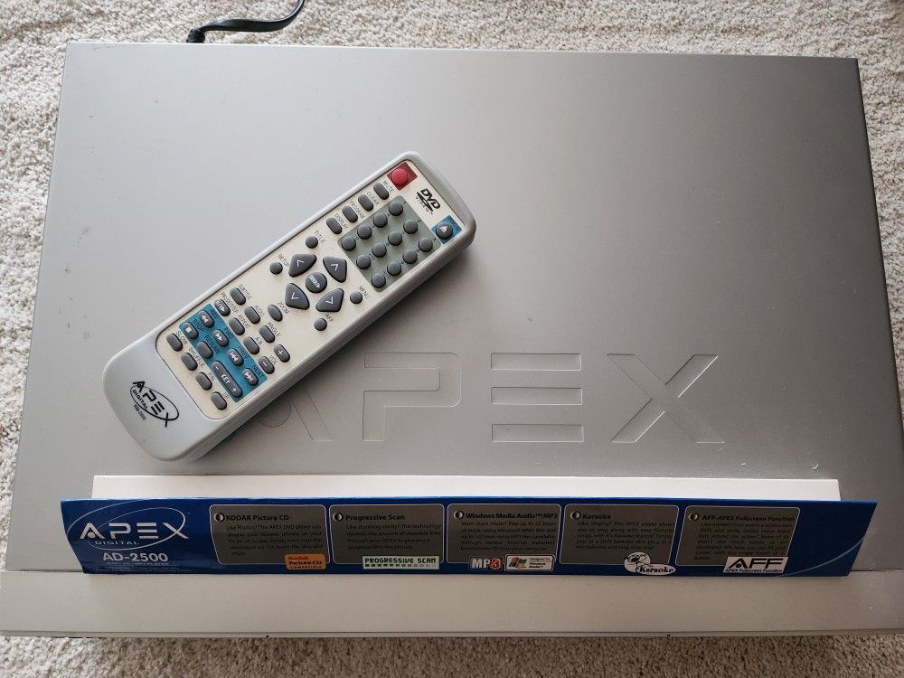 Apex AD-2500 DVD Player