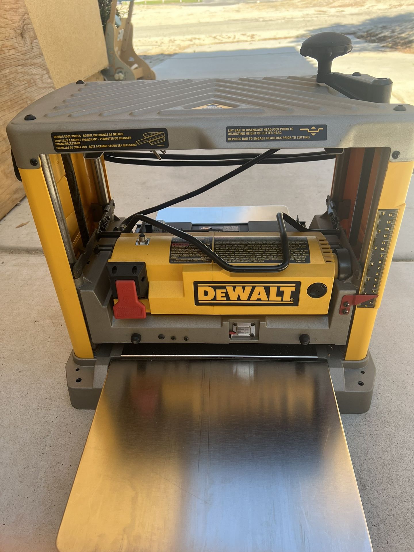 Dewalt Benchtop Planer