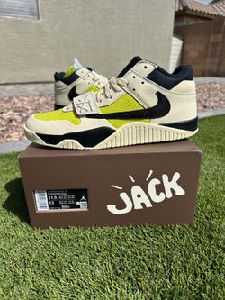 Air Jordan Jumpman Jack TR Travis Scott Bright Cactus NEW/SNKRS RECEIPT SIZE: 11.5 $300 FIRM ONLY!