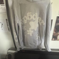 SP5DER  Beluga hoodie XL "grey"