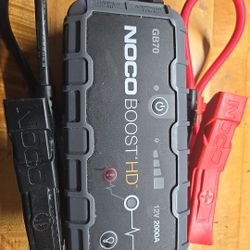 NOCO HD GB70 2000 AMP JUMP STARTER