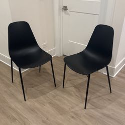 Article Svelti Dining Chair - Pure Black (Set Of 2)