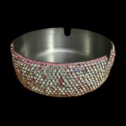 Bedazzled Stainless Steel Durable Ashtray