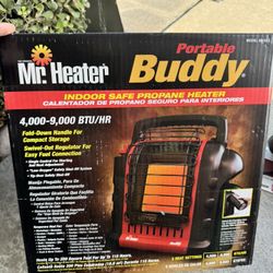 Portable Heater, Mr. Buddy Brand New $10