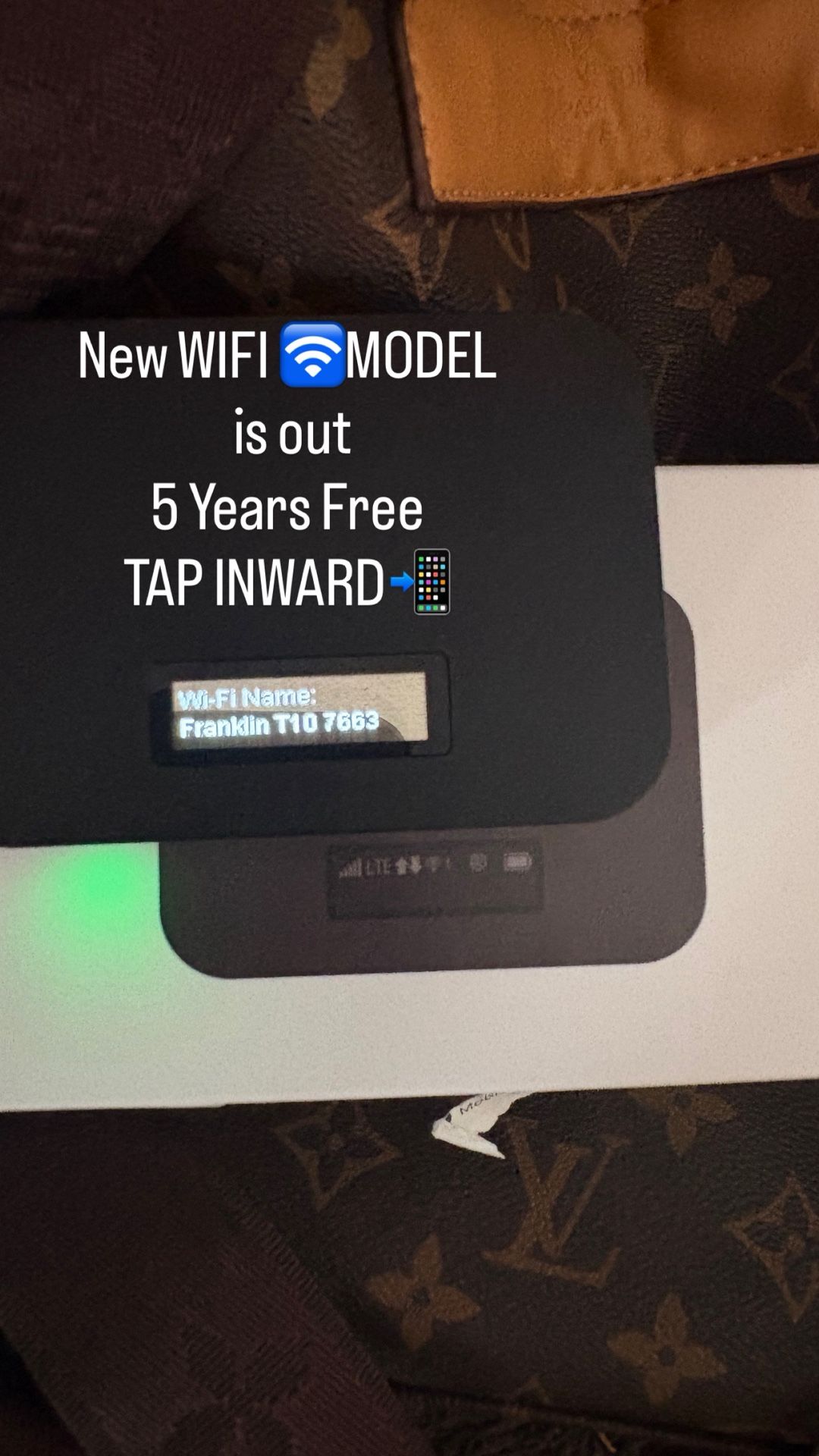Portable WiFi 5G HOTSPOT