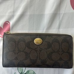 Coach Leather Wallet 