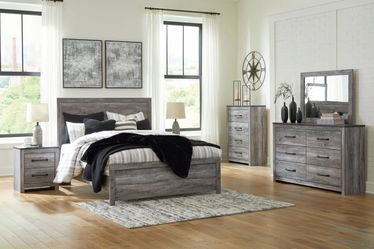 Bedroom Set,4 pc Queen Bed Frame, Bedroom Furniture