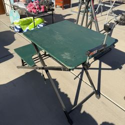 Target Shooting Table Heavy Duty 