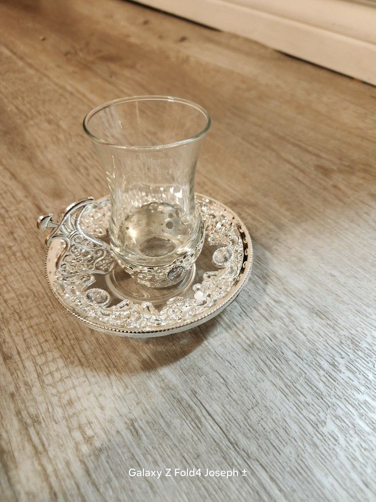 Cup Tea And Snacks Plates New Alll
