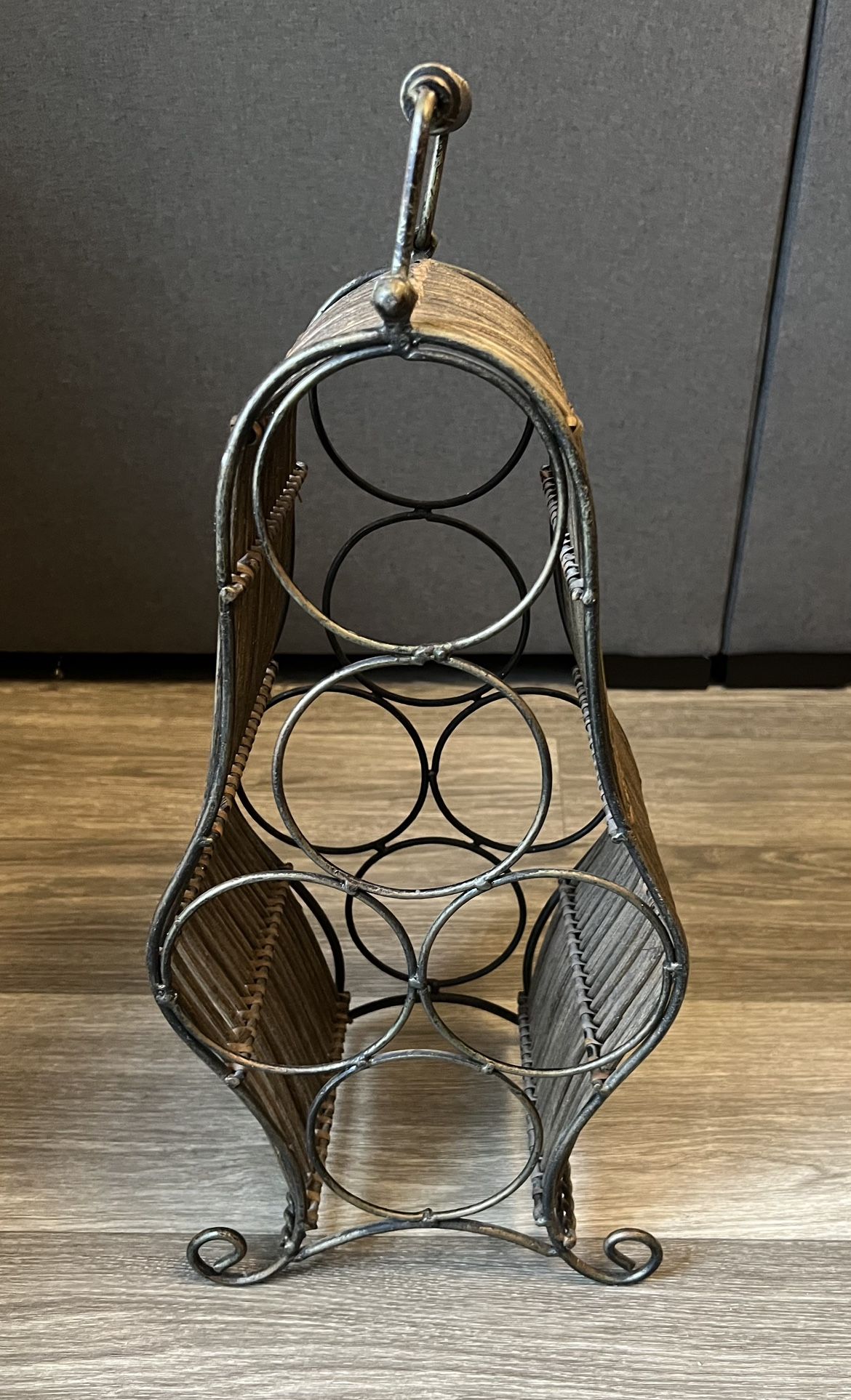 Antique wine rack